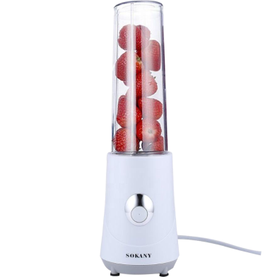 SOKANY Portable Juicer Blender – 6 Blade Rechargeable Mini Mixer 260W image
