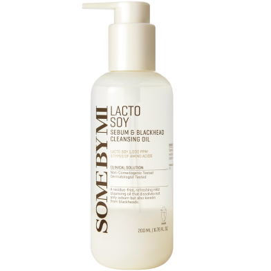 SOME BY MI Lacto Soy Sebum And Blackhead Cleansing Oil 200ml image