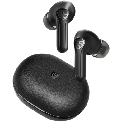 SOUNDPEATS Life Wireless Noise Cancelling Earbuds - Black image