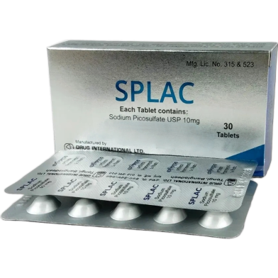 SPLAC 10 mg Tablet 10's Strip image