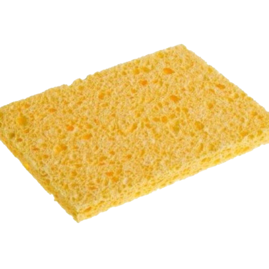 SPONGE Size 50x33x0.7mm ESD Tip Cleaning Sponge Soldering Iron Tip Cleaning Sponge For ESD Soldering Stations Tip Cleaner Sponge Foam image