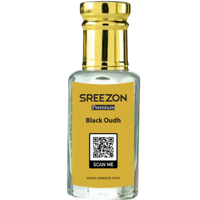 SREEZON Black Oudh (ব্ল্যাক অউদ) Premium Attar - 3 ml image