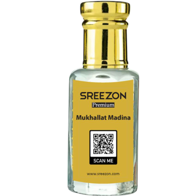 SREEZON Premium Mukhallat Madina (মুখাল্লাত মদীনা) Attar - 3 ml image