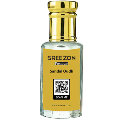 SREEZON Premium Sandal Oudh (স্যান্ডাল অউদ) Attar - 3 ml image