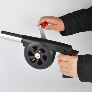 SRIWEN 2X Outdoor Hand-Cranked Combustion Blower, Hand-Cranked Barbecue Blower image