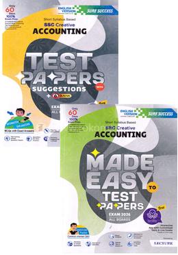 SSC Creative Accounting Test Papers Suggestions With Made Easy - English Version image