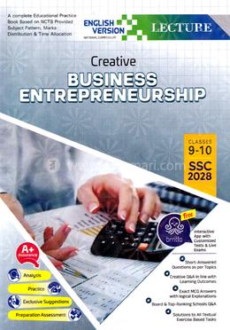 SSC Creative Business Entrepreneurship Class 9-10 English Version - Exam 2028 image