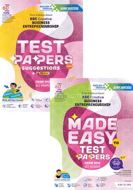 SSC Creative Business Entrepreneurship Test Papers Suggestions With Made Easy - English Version image