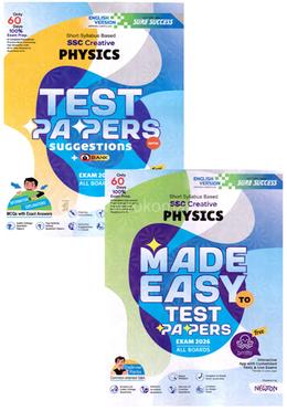 SSC Creative Physics Test Papers With Suggestions Made Easy - English Version image