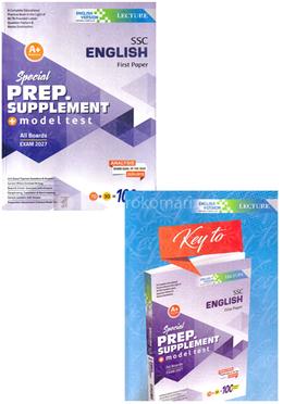 SSC English 1st Paper Special Preparation Supplement Model Test English Version - Exam 2027 image