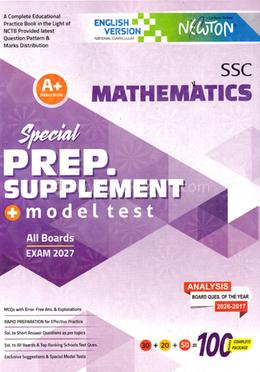 SSC Mathematics Special Preparation Supplement Model Test English Version - Exam 2027