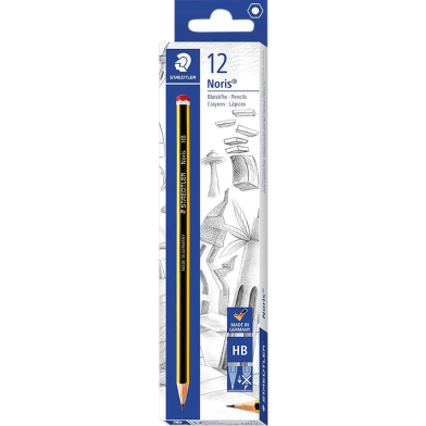 STAEDTLER Noris Pencils HB, Pack of 12 image