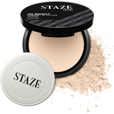 STAZE 9to9 HD Bright Compact (128C Cashmere) 9 gm image