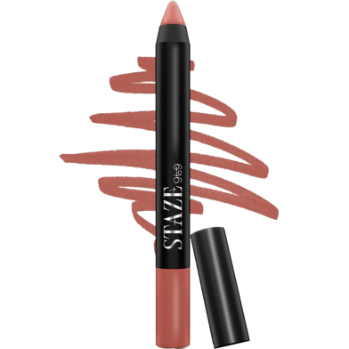 STAZE 9to9 Pout On Lip Crayon-06 Downtown Blush image