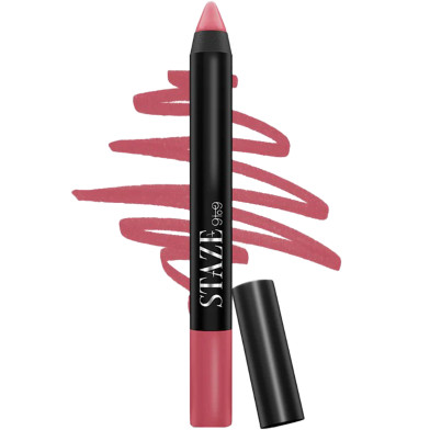STAZE 9to9 Pout On Lip Crayon-08 Dusty Rose image