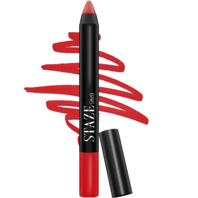 STAZE 9to9 Pout On Lip Crayon-11 Red Hot Baby image