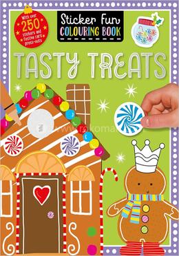 Sticker Scenes Colouring Book Tasty Treats