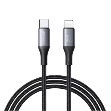 S-A28 Flash Series 30W Fast Charging Data Cable (Type-C to Lightning) 2m image