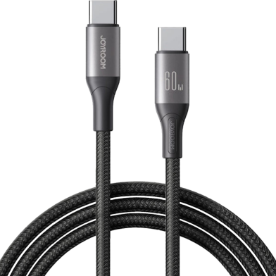 S-A28 Flash Series 60W Fast Charging Data Cable (Type-C to Type-C) 2m-Black image