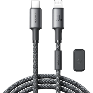 S-A50 Unlimited Series 30W Fast Charging Data Cable (Type-C to Lightning) 1.2m-Dark Gray image