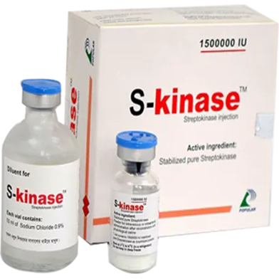 S-Kinase 1.5 million unit Powder for Injection 1.5 million unit Vial image
