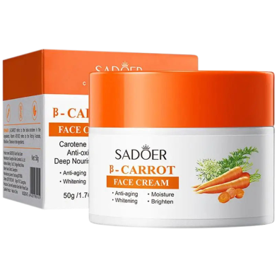 Sadoer Carotene Beta Carrot Anti Aging Face Cream 50 gm image