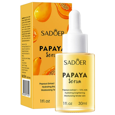 Sadoer Papaya Extract And Milk Serum – 30ml image
