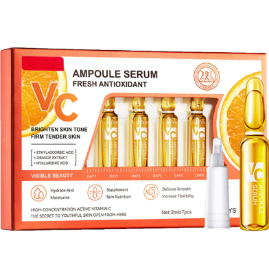 Sadoer Vitamin C essence Whitening Nourishing serum - 7 Pcs image