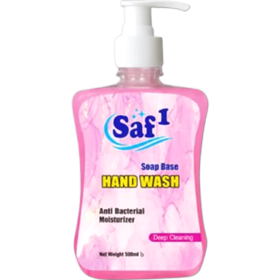 Saf1 Handwash Soap Type 500ml (Pink Color) image