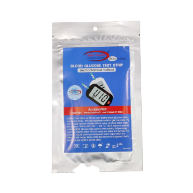 SafeTouch Glucose Meter Strips Pack of 25 PCS Travel-Friendly image