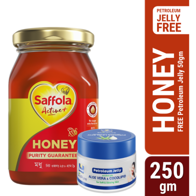 Saffola Honey 250gm (50ml Petroleum Jelly Free) image