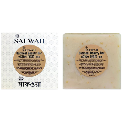 Safwah Oatmeal Beauty Bar-100gm image
