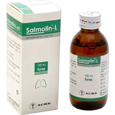 Salmolin-L 100 Ml Syrup 100 Ml Bottle image