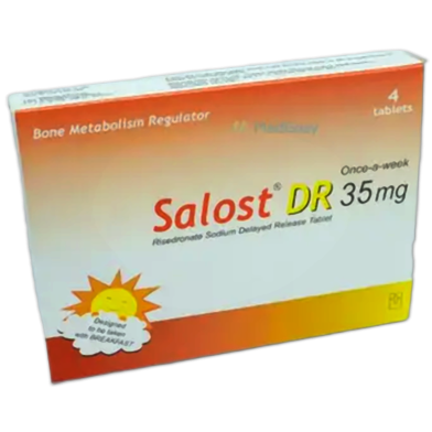 Salost DR 35 mg Tablet 4's pack image