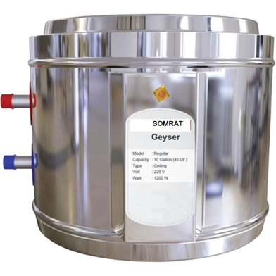 Samrat 45 Liter Electric Geyser For Hot Water image