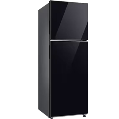 Samsung RT35CB564422SS Digital Inverter Compressor, Mono Cooling, No Frost, Top Mount Refrigerator 345 Liters Black (Bespoke) image