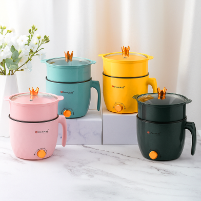 Samurai Multifunctional Mini Electric Cooker - Multi Color image