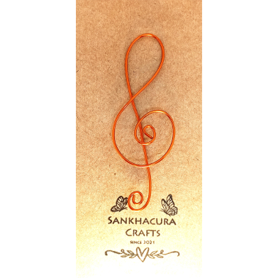 Music Sign Wire Bookmark image