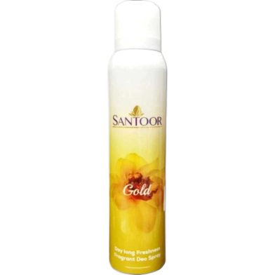 Santoor Gold Fragrant Deo Spray 150ml image