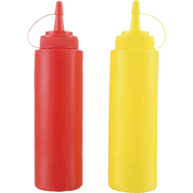 Sauce Ketchup High Quality Plastic Bottle 500 ml Any Colour - 1 Pcs image