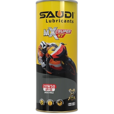 Saudi 4T 20W50 API SG JASO MA2 TIN -1 LTR image