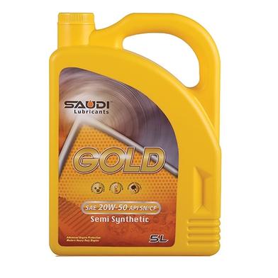 Saudi Gold PEO SAE 20w50 SN/CF -5 Ltr image