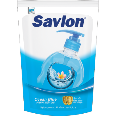 Savlon Handwash Ocean Blue 170ml Pouch image
