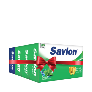 Savlon Soap Fresh 125 gm (Buy 4 Get 1 FREE) image