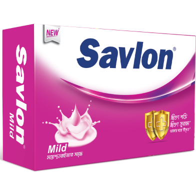 Savlon Soap Mild 125gm (Buy 4 Get 1) FREE image