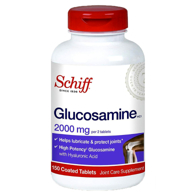 Schiff Glucosamine Hyaluronic Acid Tablets 2000 Mg - 150 Tablet image