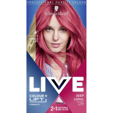 Schwarzkopf Colour Lift Permanent L77 Deep Coral image