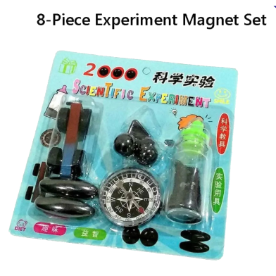 Science Experiment Magnets KIT for Education Science Experiment Tools with Magnet Car, Compass, Singing Magnets and more image