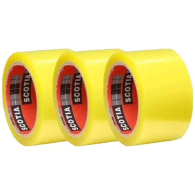 Scotch Packaging Tape 50 Yards 3 Pcs image