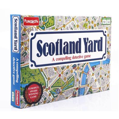Scotland Yard Strategy Board Game By Funskool A Compelling Detective Game Multiplayer Board Game Family Game Gift for Kids image